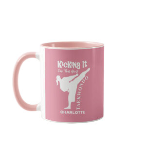 Girls Taekwondo Martial Arts Mug