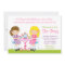 Girls Tea Party Birthday Party Invitation