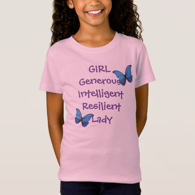 Girls Tee GIRL (Front)