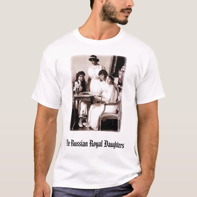 Girls, The Russian Royal Daughters T-Shirt (Front)