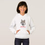 Girl's Top Hooded Sweatshirt Yellowstone Wolf