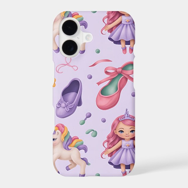 Girl's Toys iPhone Case (Back)