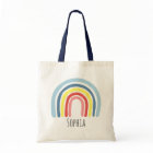 Girls Trendy Whimsical Rainbow Cartoon Name Kids