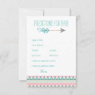 Girls Tribal Arrow Predictions Advice Cards