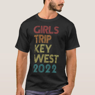 Girls Trip 2022 Key West Florida Vacation Matching T-Shirt