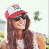 Girl's Trip 2023 Customizable Colors and Text Trucker Hat