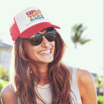 Girl's Trip 2023 Customizable Colors and Text Trucker Hat