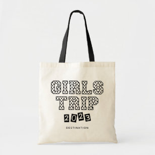 Pawfect House Best Girls Trip Personalized Tote Bag