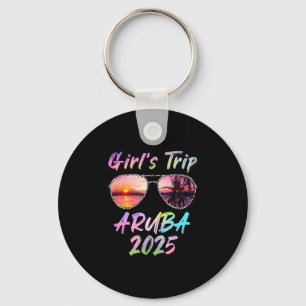 Girls Trip Aru 2025 Summer Vacation Sungl Holiday Keychain
