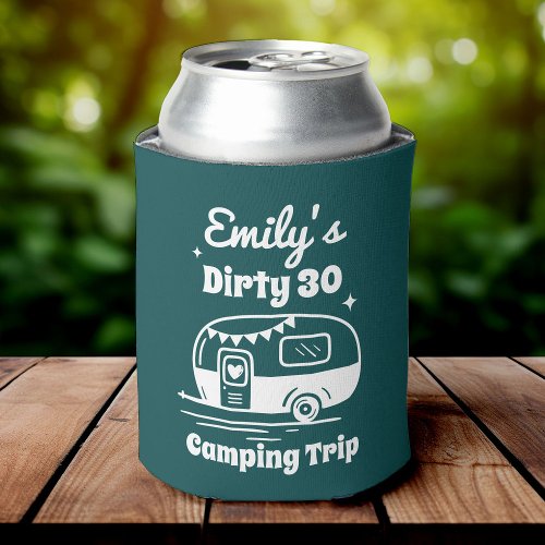 Girls Trip Bachelorette Birthday Party Camping Can Cooler