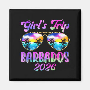 Girls Trip Barbados 2026 Summer Trip Weekend Magnet