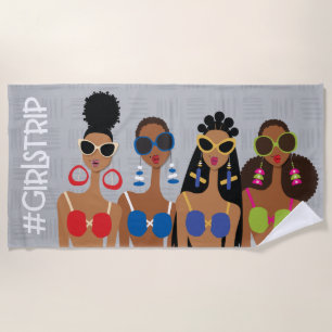Girls Trip Beach Towel