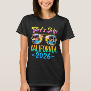 Girl's Trip California 2026 Summer Vacation Sungle T-Shirt
