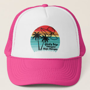 Girls Trip Cheaper Than Therapy 2021, Girls Trip, Trucker Hat