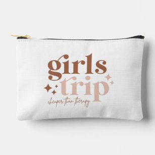 Girls Trip Cheaper than Therapy Cosmetic Bag