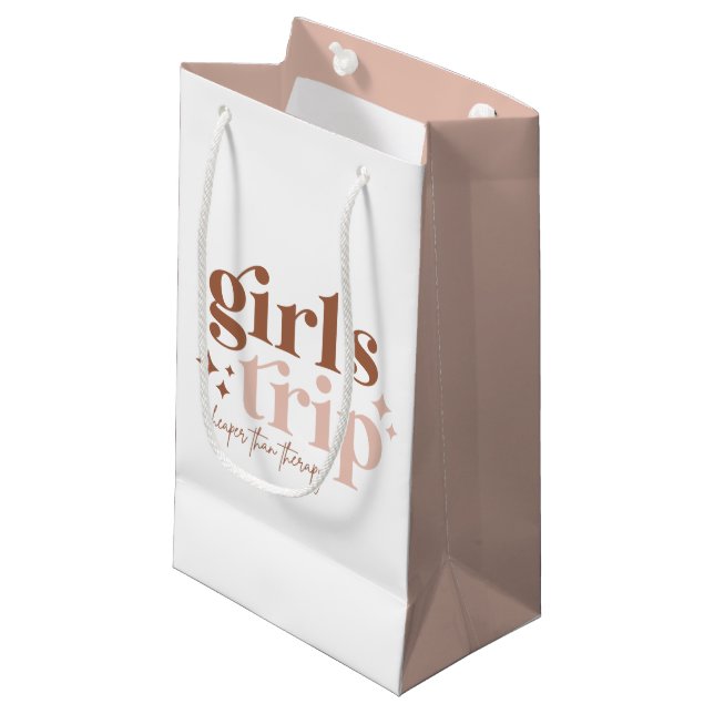 Girls Trip Cheaper than Therapy Welcome Bag (Front Angled)