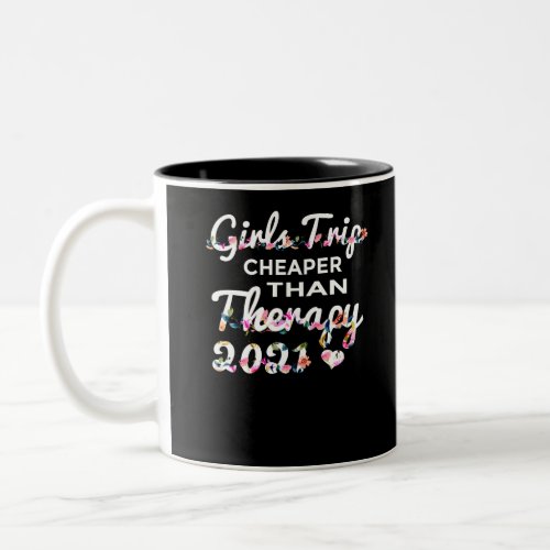 girls trip cheaper Two_Tone coffee mug