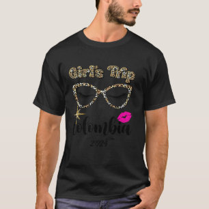 Girls Trip Colombia 2024 Beach Womens Weekend Birt T-Shirt