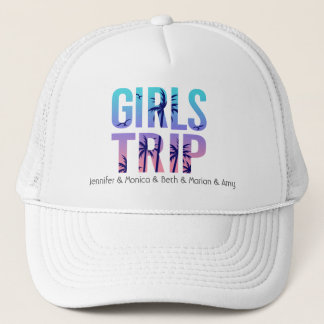 Girl's Trip Customizable Colors and Text Trucker Hat