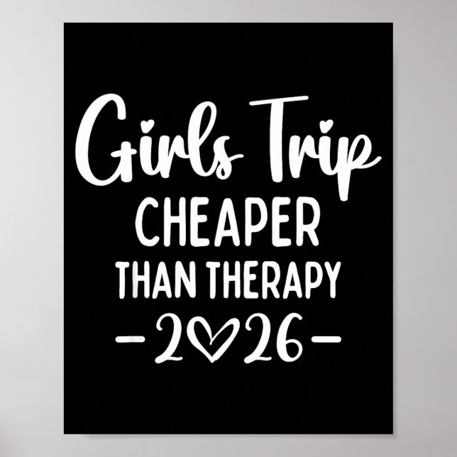 Girls Trip Er Than A Therapy 2026 Weekend Queen Si Poster (Front)