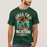 Girls Trip Florida 2023 Girls Weekend Summer Vacat T-Shirt