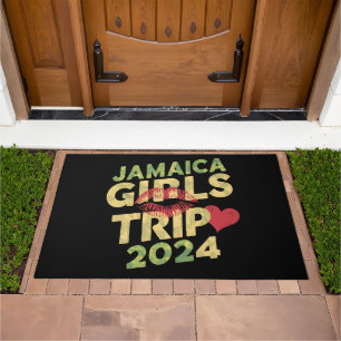 Girls Trip Jamaica 2024 Weekend Summer Vacation Doormat