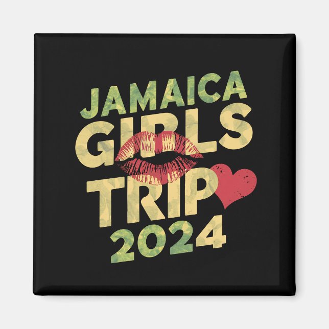 Girls Trip Jamaica 2024 Weekend Summer Vacation  Magnet (Front)