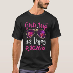 Girls Trip Las Vegas 2026 Nevada Vacation Birthday T-Shirt
