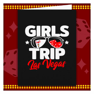 Girls Trip Las Vegas Vacation Girls Trip Las Vegas Card