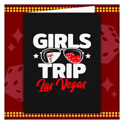 Girls Trip Las Vegas Vacation Girls Trip Las Vegas Card