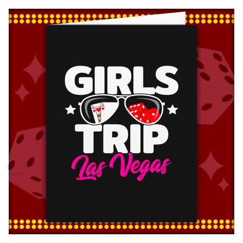 Girls Trip Las Vegas Vacation Girls Trip Las Vegas Card