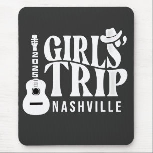 Girls Trip Nashville 2025 Vacation Summer Mouse Pad