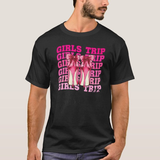 Girls Trip Nashville For Womens Weekend Birthday P T-Shirt (Front)