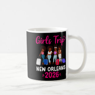 Girls Trip New Orleans 2026 Squad Matching Outfit  Coffee Mug