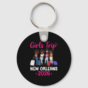 Girls Trip New Orleans 2026 Squad Matching Outfit Keychain