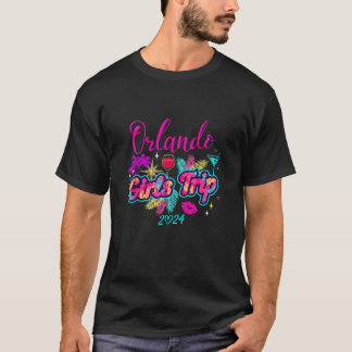 Girls Trip Orlando 2024 Shirt Womens Weekend Birth