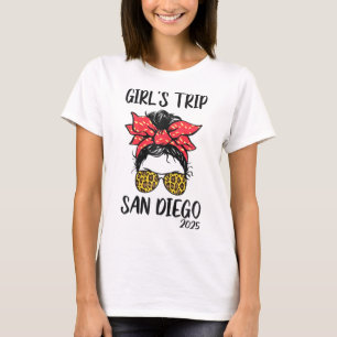 Girls Trip San Diego 2025 Vacation Girls Weekend M T-Shirt