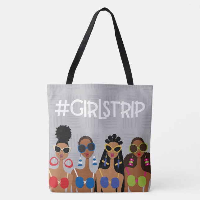 Girls Trip Shoulder Tote (Front)