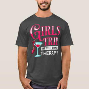 Girls Trip Weekend Las Vegas Wine Glasses (2) T-Shirt