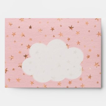 Girl's Twinkle Twinkle Little Star Envelope | Zazzle