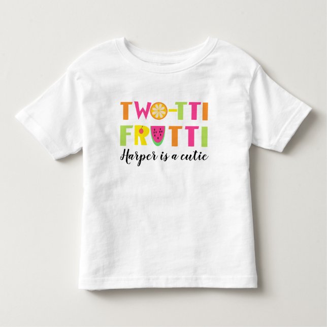 Girls Two-tii Frutti T-shirt (Front)