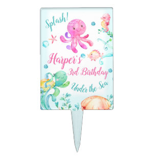 Under Sea Cake Toppers Zazzle
