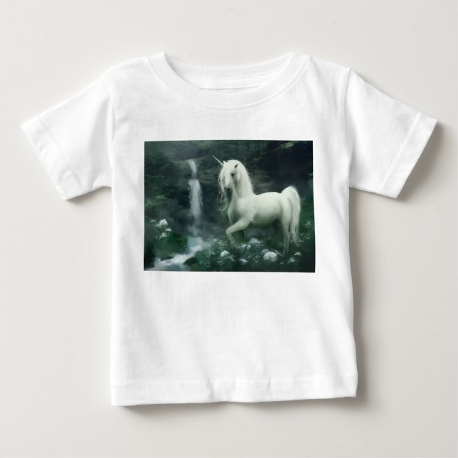 girl's unicorn t-shirt (Front)