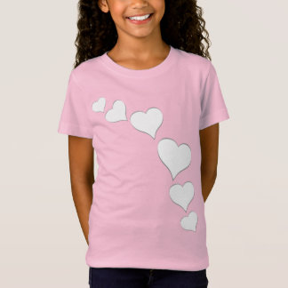 Girl's Valentine's Shirt Girl's Love Tops Custom