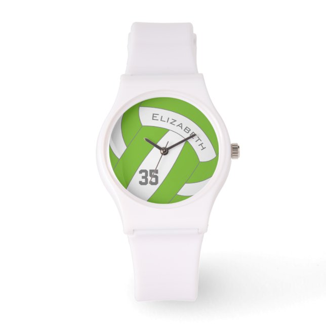 girls volleyball any color watch (Front)