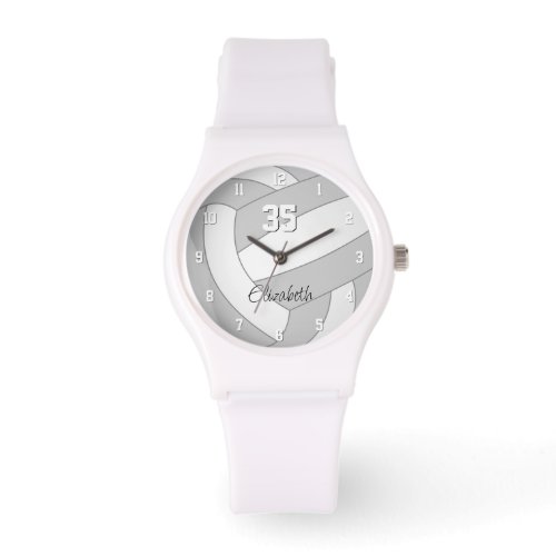 girls volleyball watch ANY color with athlete name