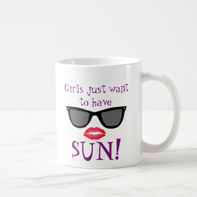 Girls Want Sun Mug (Right)