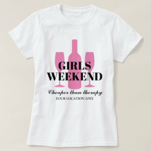 Girls weekend away winery gathering vineyard party T-Shirt