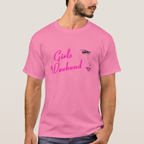 Girls Weekend Face T_Shirt