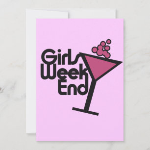 Girls Weekend Invitation